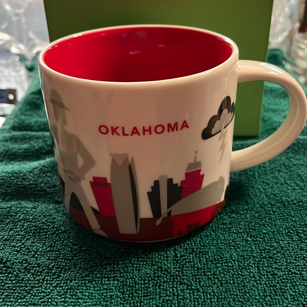 Starbucks YOU ARE HERE Oklahoma Mug